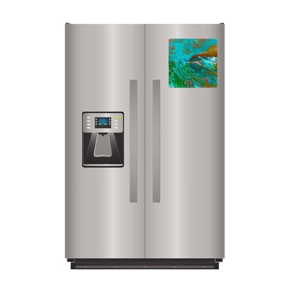 NWT "Earth" Artisan Magnet - Picture 2 of 4